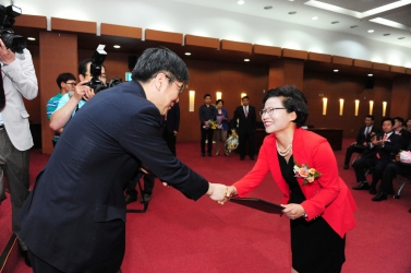 제6회 전국동시지방선거 당선증 교부식