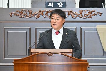 제262회 진주시의회 임시회 2차 본회의(5분 자유발언)