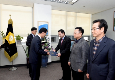 2016회계연도 결산검사 위촉식