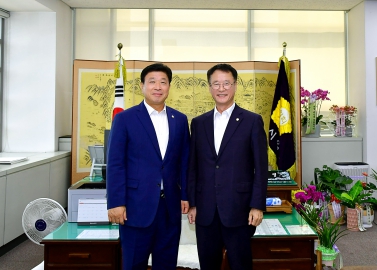 함양군의회 황태진 의장님 방문