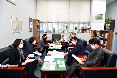 진주시 대중교통 활성화를 위한 연구회 모임