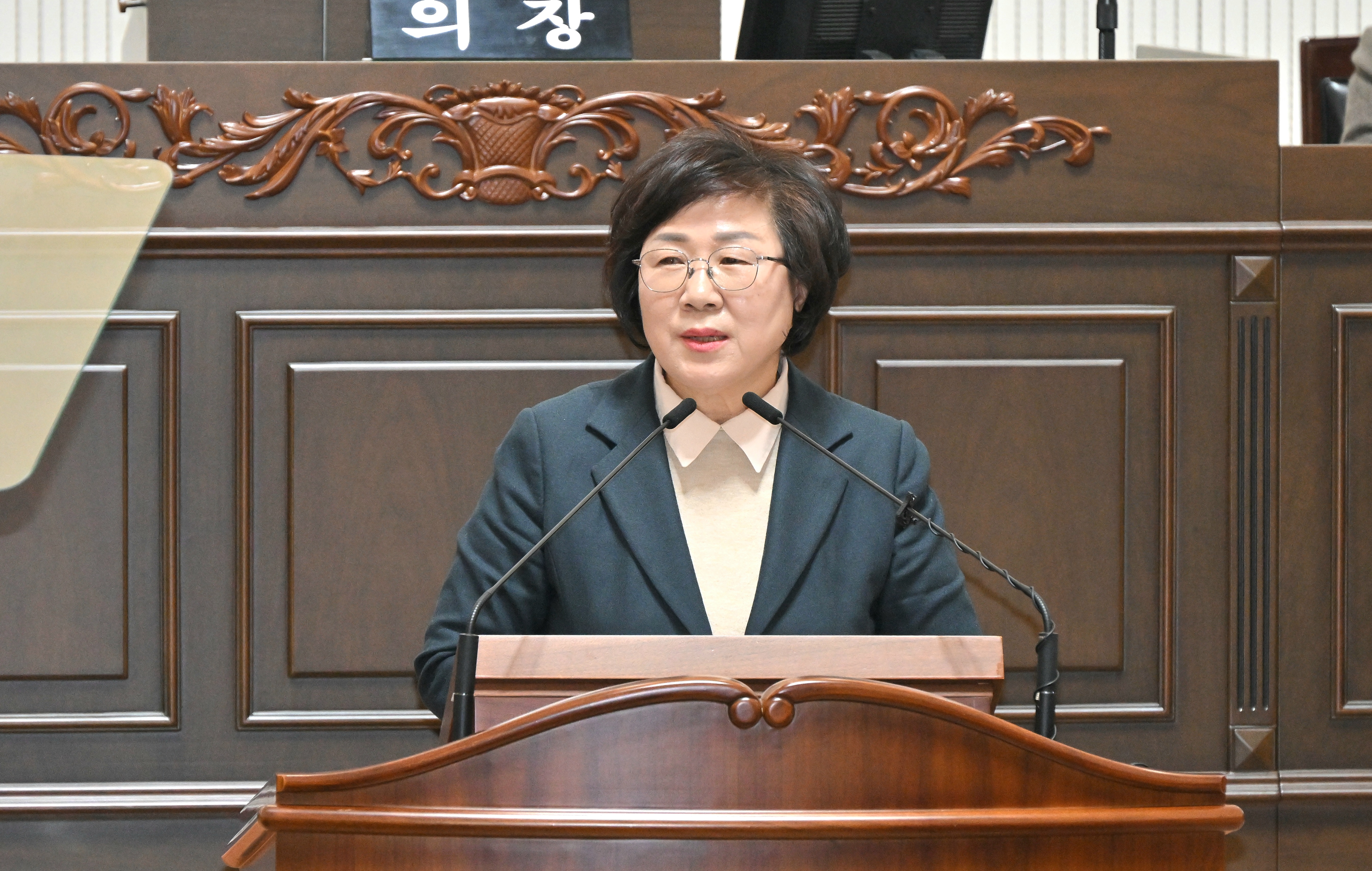 '[5분 자유발언] 양해영 진주시의원 “청년 창작 생태계 조성 촉구”' 게시글의 사진(1) '양해영 진주시의원 (1).jpg'