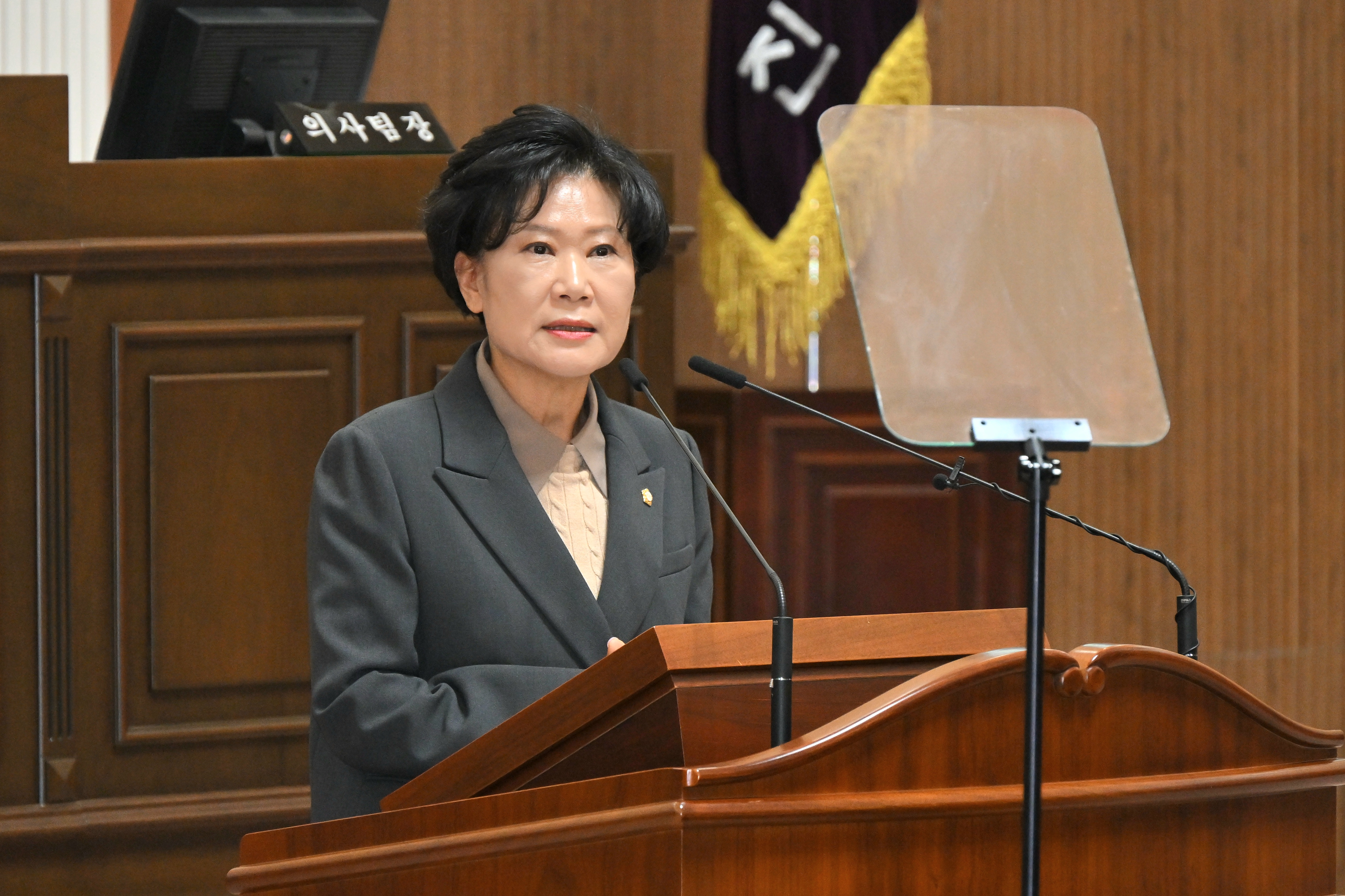 '[5분 자유발언] 박미경 진주시의원“고향사랑기부제 3천억 시대, 진주는?”' 게시글의 사진(1) '박미경 진주시의원 (2).jpg'